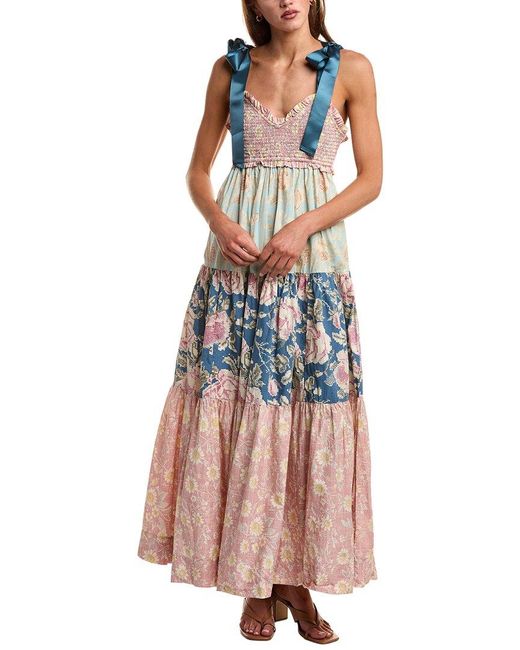 Free People Multicolor Bluebell Maxi Dress