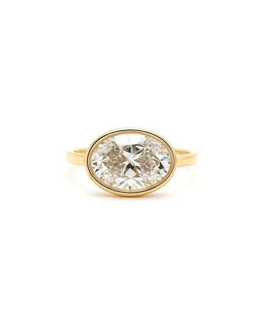Prince Diamond & Jewelry White 14K 3.08 Ct. Tw. Lab-Grown Diamond Solitaire Ring