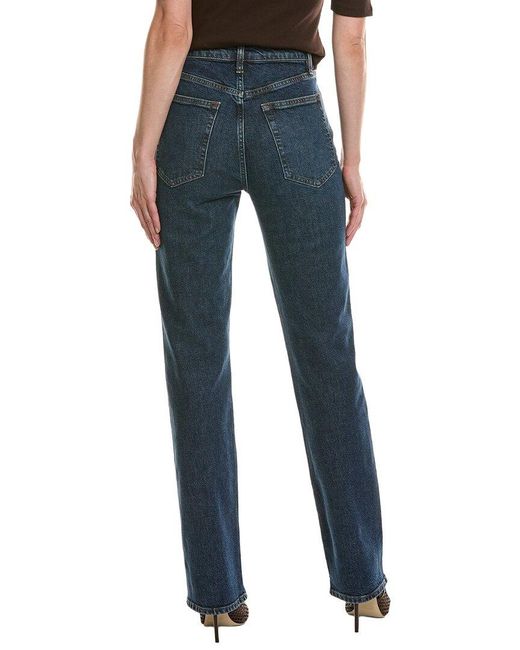 FRAME Blue Frame The Ruler Dolly Straight Leg Jean
