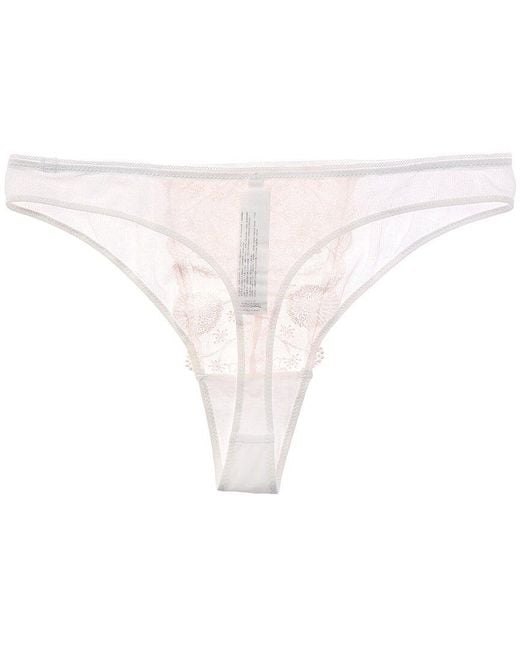 Passionata White Chloe Lace Thong