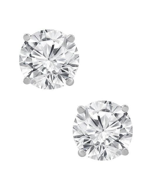 Lab Grown Diamonds White 14K 6.50 Ct. Tw. Lab Grown Diamond Studs