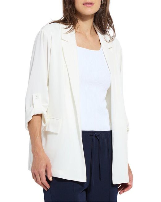Lyssé White Genevieve Relaxed Blazer