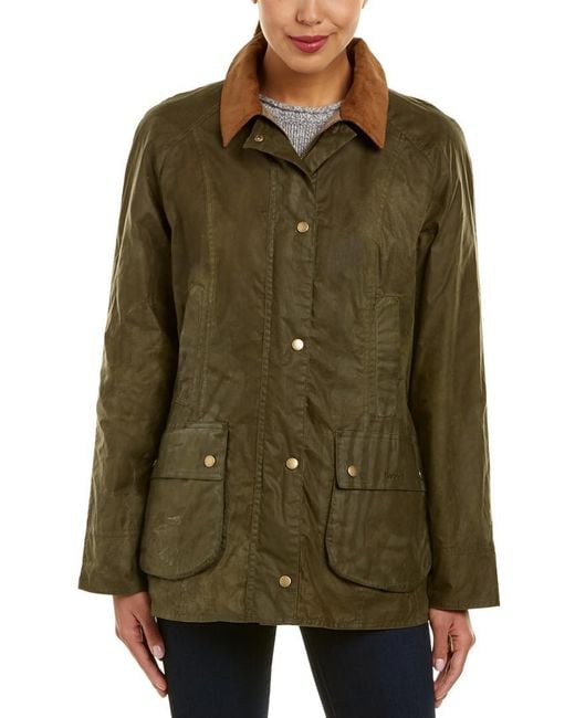 Barbour Green Lightweight Beadnell Jacket