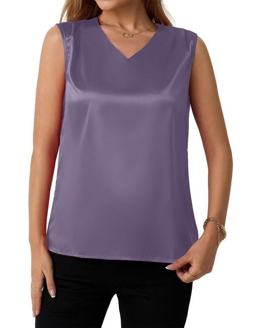Adele Berto Purple Top