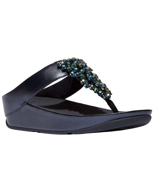 Fitflop Blue Toe Post Sandal