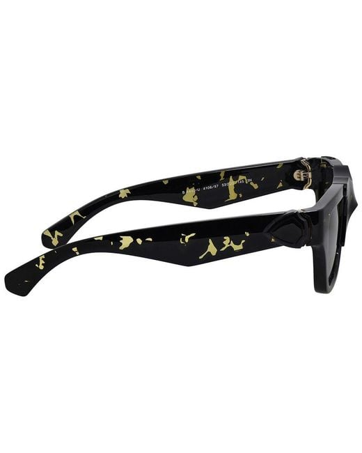 Burberry Black Be4445U 53Mm Sunglasses