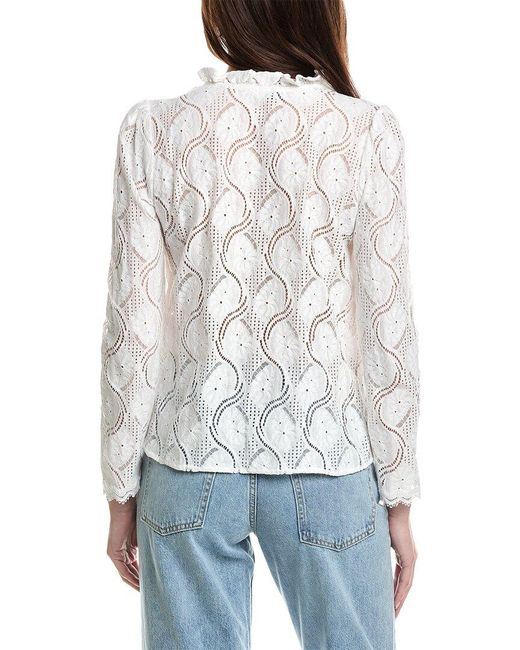 ANNA KAY White Lace Top