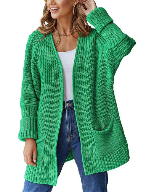 Tedora Green Cardigan
