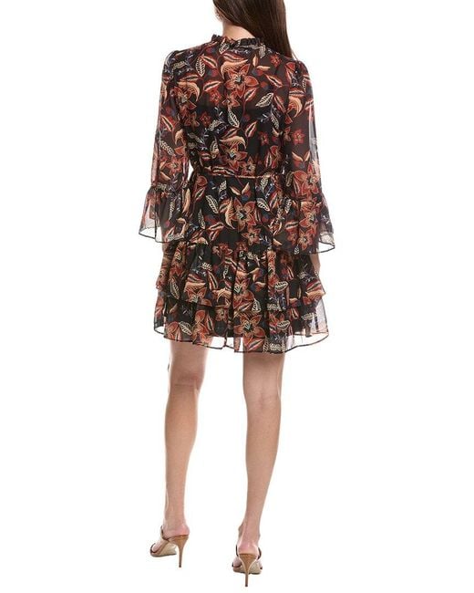 Julia Jordan Brown Mini Dress