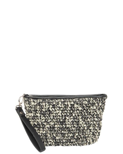 San Diego Hat Gray Julia Clutch