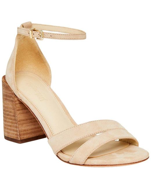 J.McLaughlin Metallic Shauna Suede Heel