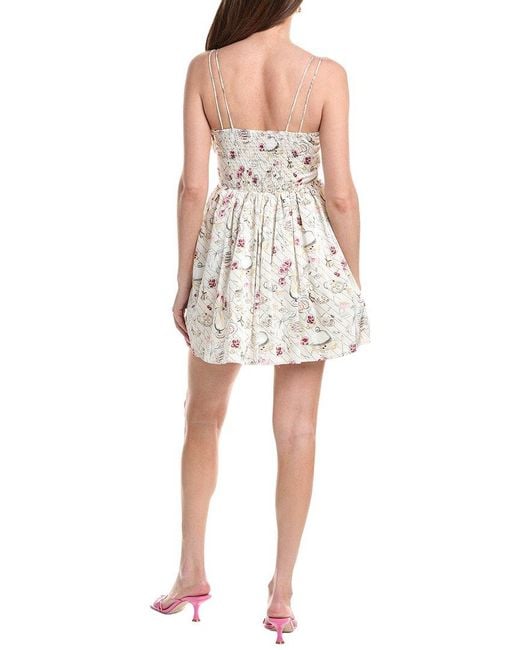 En Saison White Dinner Party Mini Dress