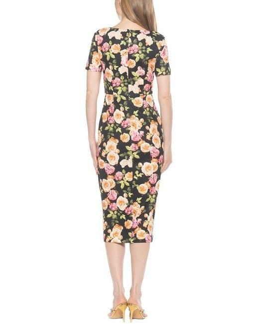 Alexia Admor Black Zayd Sheath Dress
