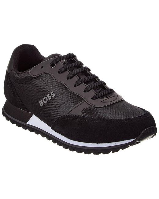 Boss Black Parkour Leather Sneaker for men