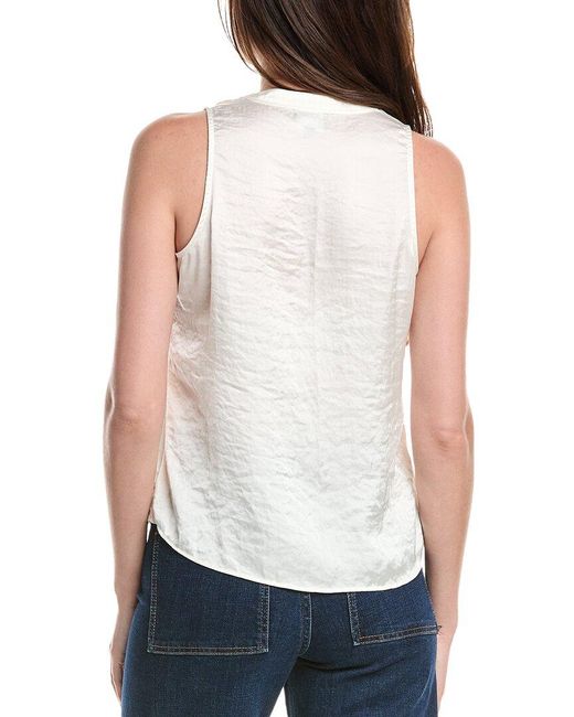 Cabi White Showstopper Top