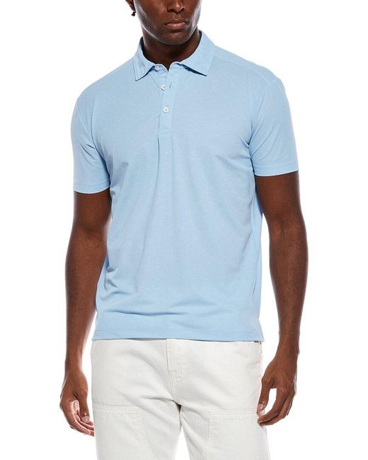 Vintage 1946 Blue Aero Cloud Polo Shirt for men