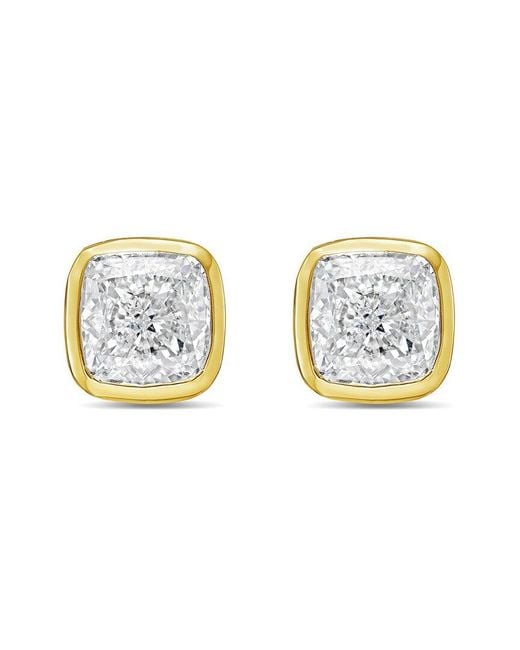 Diana M White Diana M. 14K 5.00 Ct. Tw. Lab-Grown Diamond Stud Earrings