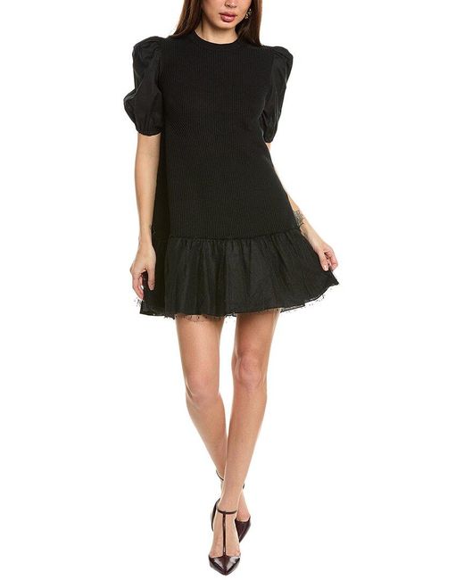 RED Valentino Black Shift Dress