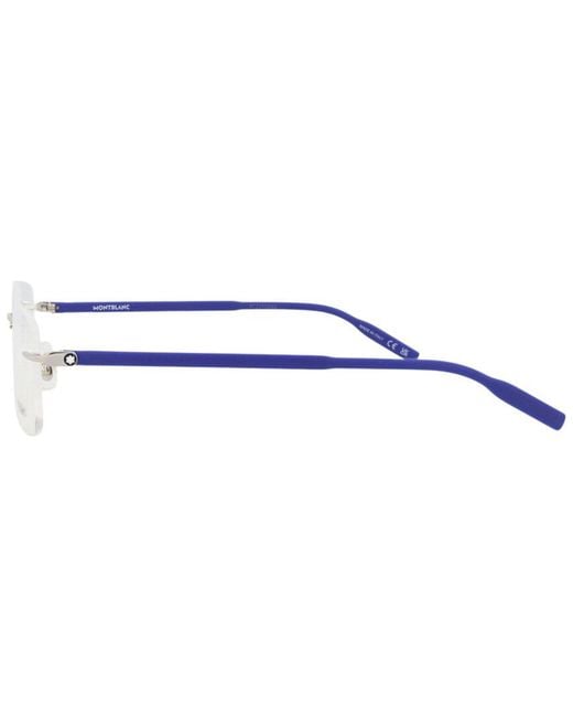 Montblanc White Mb0221O 57Mm Optical Frames for men