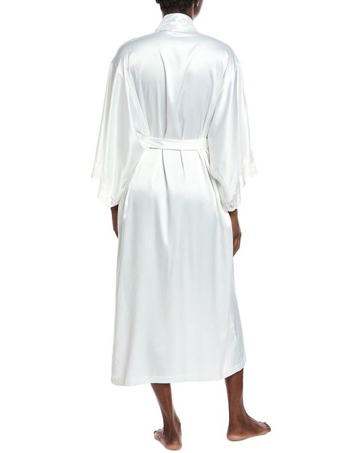 Natori White Peony Glamour Robe