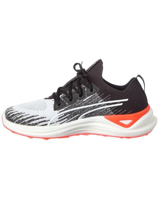 PUMA White Electrocat Nitro Canvas Sneaker for men