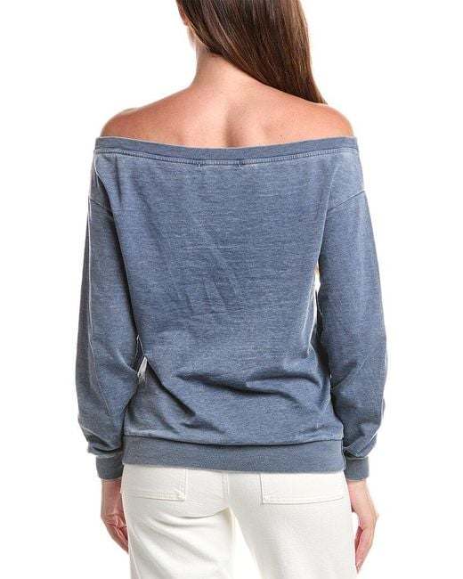XCVI Blue Wearables Tavia Sweatshirt
