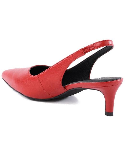 Seychelles Pink Wyatt Leather Heel