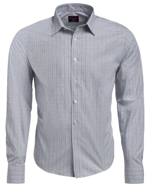 UNTUCKit Blue Slim Fit Wrinkle-Free Calera Shirt for men