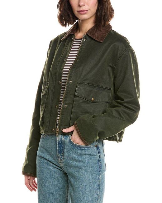 Blank NYC Green Catching A Break Jacket