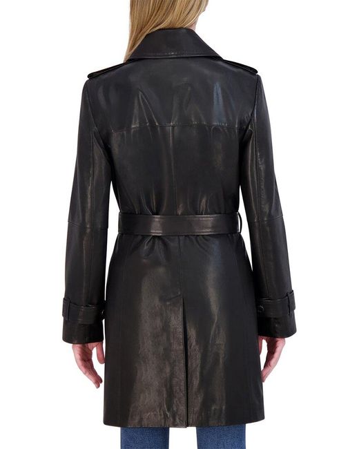 Interesting Info About Tahari Leather Coat