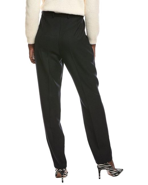 Akris Black Fidelia Wool Pant