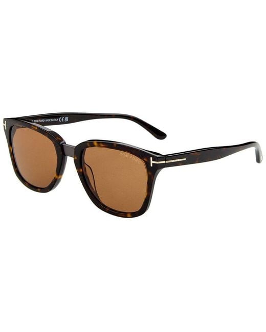 Tom Ford Brown Graydon 53Mm Sunglasses for men