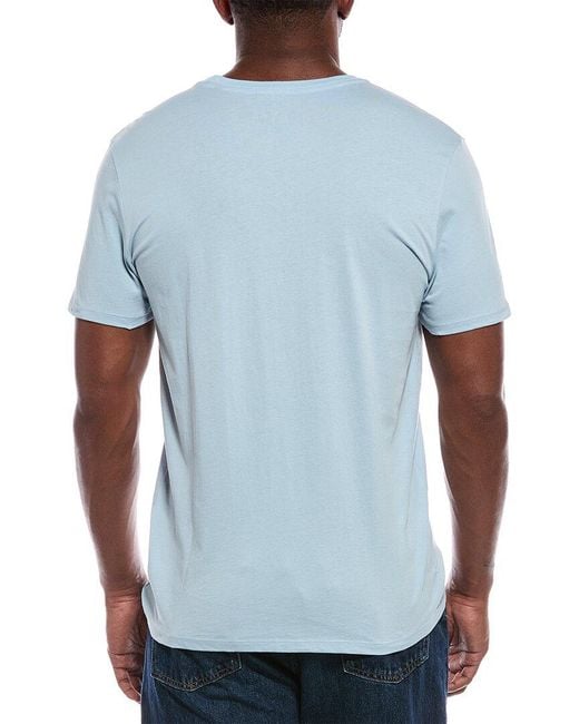 ATM Blue Crewneck T-Shirt for men