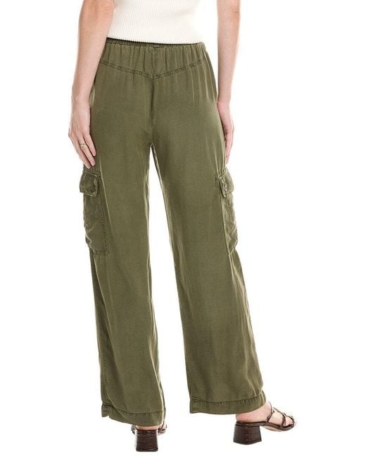 Bella Dahl Green Cargo Pant