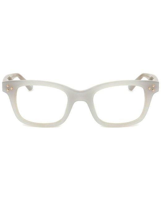 Linda Farrow White Matthew Williamson By Linda Farrow Mw31 50Mm Optical Frames