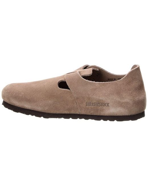 Birkenstock Brown London Bs Suede Clog