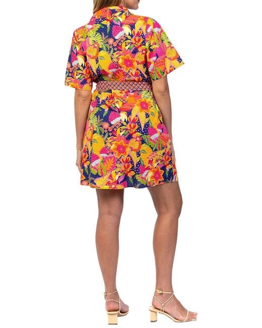 Tolani Red Remi Dress