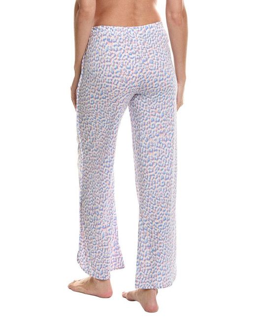 Pj Salvage Purple Animal Lover Pant