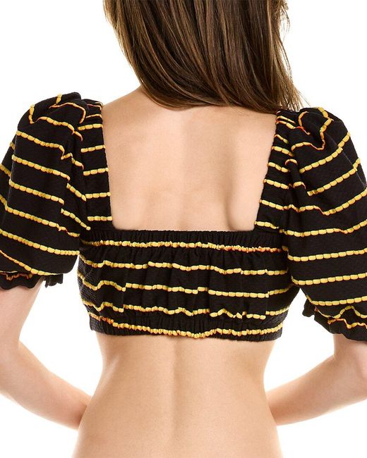 Montce Black Marcela Cover-Up Top
