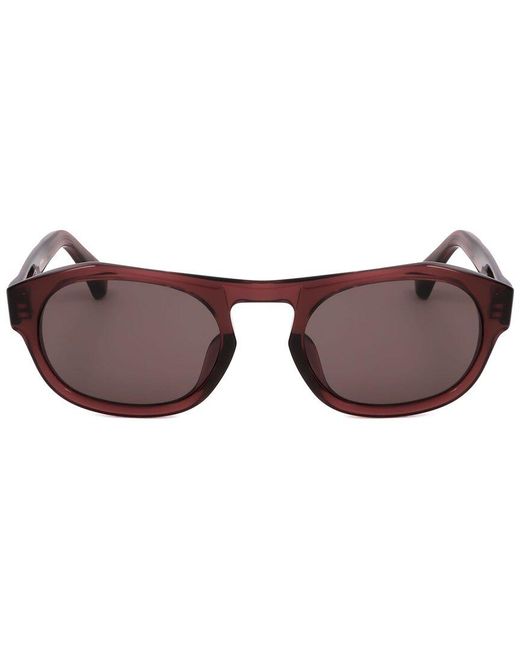 Linda Farrow Brown Dries Van Noten By Linda Farrow Dvn38 50Mm Sunglasses