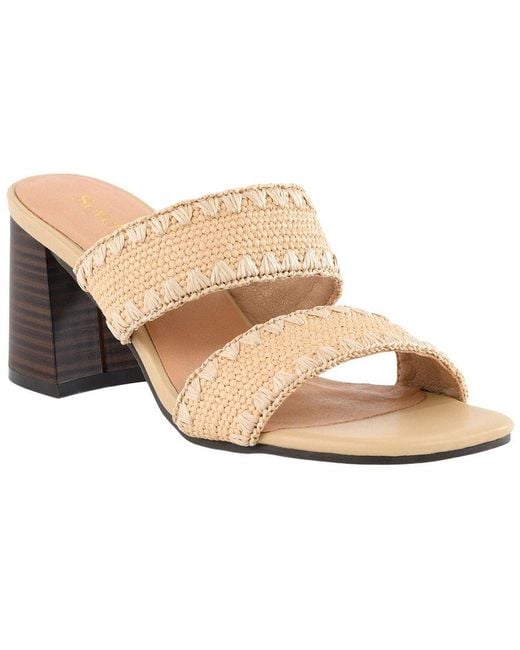 Seychelles White Hattie Raffia Heeled Sandal