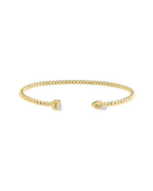 Effy Fine Jewelry White 14K 0.20 Ct. Tw. Diamond Bracelet