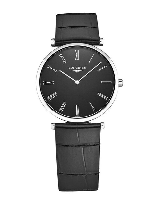 Longines Gray Lagrande Watch, Circa 2020s