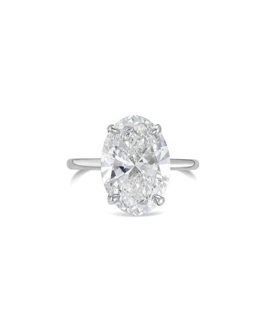 Diana M White Diana M. 14K.00 Ct. Tw. Lab-Grown Diamond Solitaire Ring