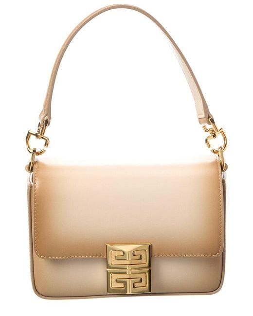 Givenchy Natural 4G Small Leather Shoulder Bag