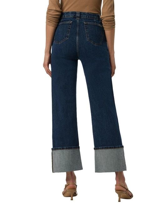 Joe's Jeans Blue Valentina High Rise Straight Jean