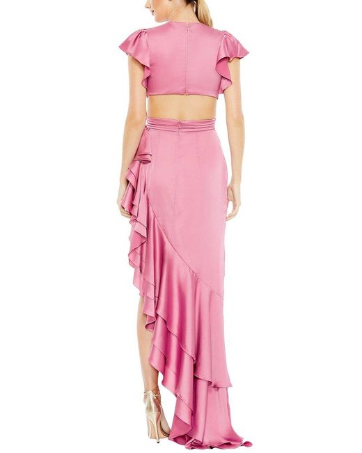 Mac Duggal Pink A-Line Gown