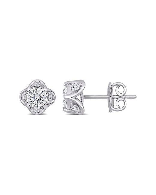 Rina Limor Metallic 14K 1.26 Ct. Tw. Diamond Studs