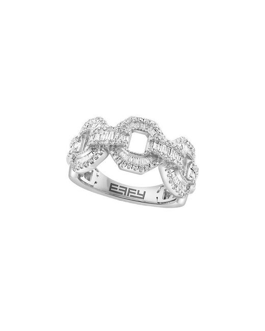 Effy Fine Jewelry White 14K 0.67 Ct. Tw. Diamond Ring