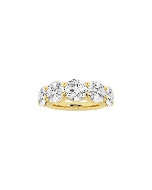Lab Grown Diamonds White 14K 5.00 Ct. Tw. Lab-Grown Diamond Ring